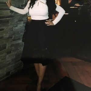 Black skirt from express